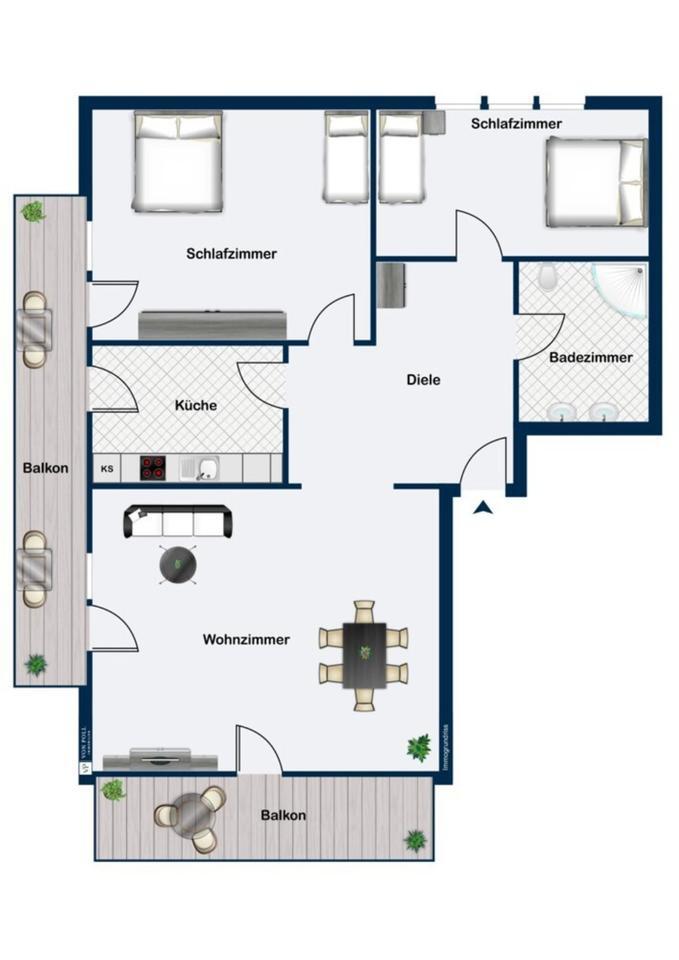 Wohnung zur Miete in Winterberg - 3 Zimmer - 100qm - Top Lage