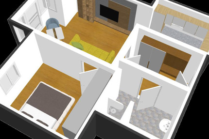 Wohnung Gröditz - 2 Zimmer, 50 m&sup2;, 365&euro; | Angebot:24782806