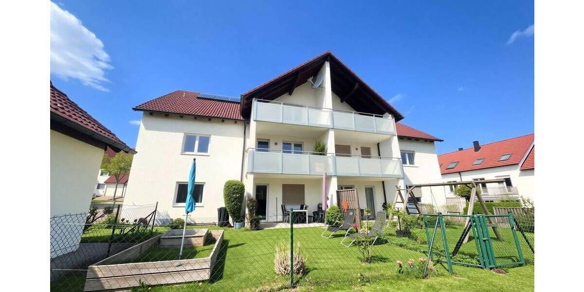 Etagenwohnung Donauwörth Riedlingen - 4 Zimmer, 91 m&sup2;, 970&euro; | Angebot:26276212