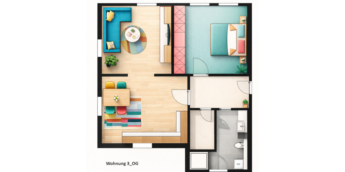 Etagenwohnung Schwaigern - 2 Zimmer, 66 m&sup2;, 925&euro; | Angebot:25844623