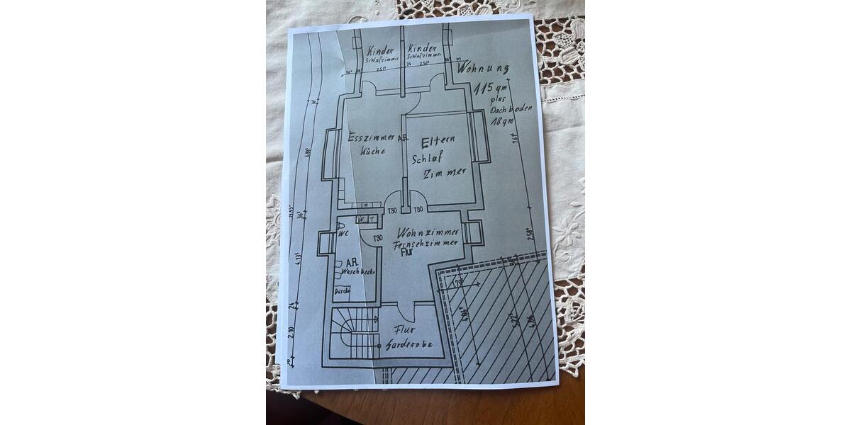 Erdgeschoßwohnung Wietmarschen - 5 Zimmer, 115 m&sup2;, 850&euro; | Angebot:26692403