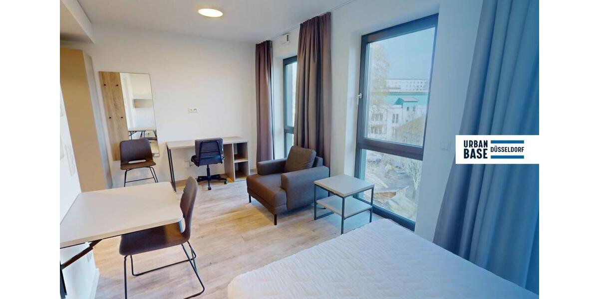 Wohnen auf Zeit Düsseldorf Stadtbezirk 3 - 1 Zimmer, 20 m&sup2;, 673&euro; | Angebot:19920620