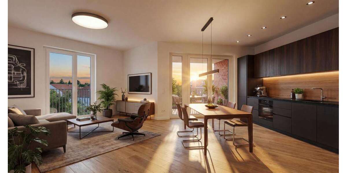 Etagenwohnung Freiburg im Breisgau Brühl - 3 Zimmer, 87 m&sup2;, 2.175&euro; | Angebot:27180112