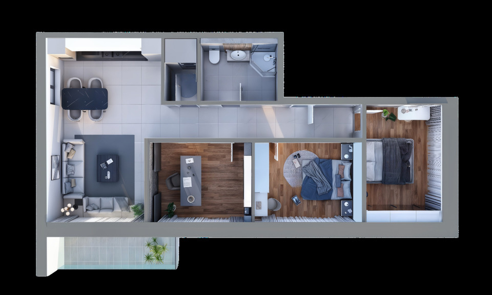 Etagenwohnung Hadamar - 4 Zimmer, 92 m&sup2;, 1.250&euro; | Angebot:25791066