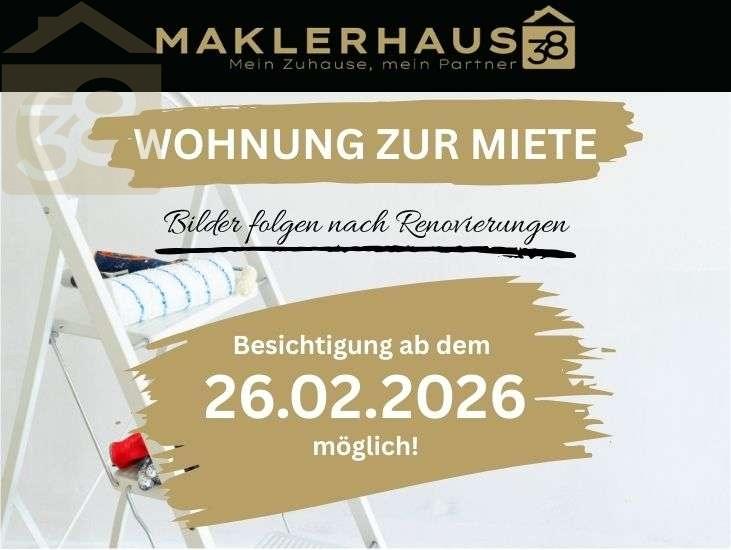 Erdgeschoßwohnung Wolfsburg Alt-Wolfsburg - 2 Zimmer, 55 m&sup2;, 530&euro; | Angebot:25119605