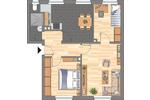 Etagenwohnung Wilhelmshaven Aldenburg - 3 Zimmer, 63 m&sup2;, 449&euro; | Angebot:26639303
