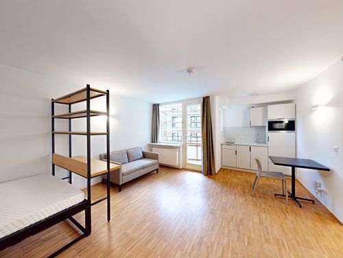 Möbliertes Apartment mit Einbauküche zimmer