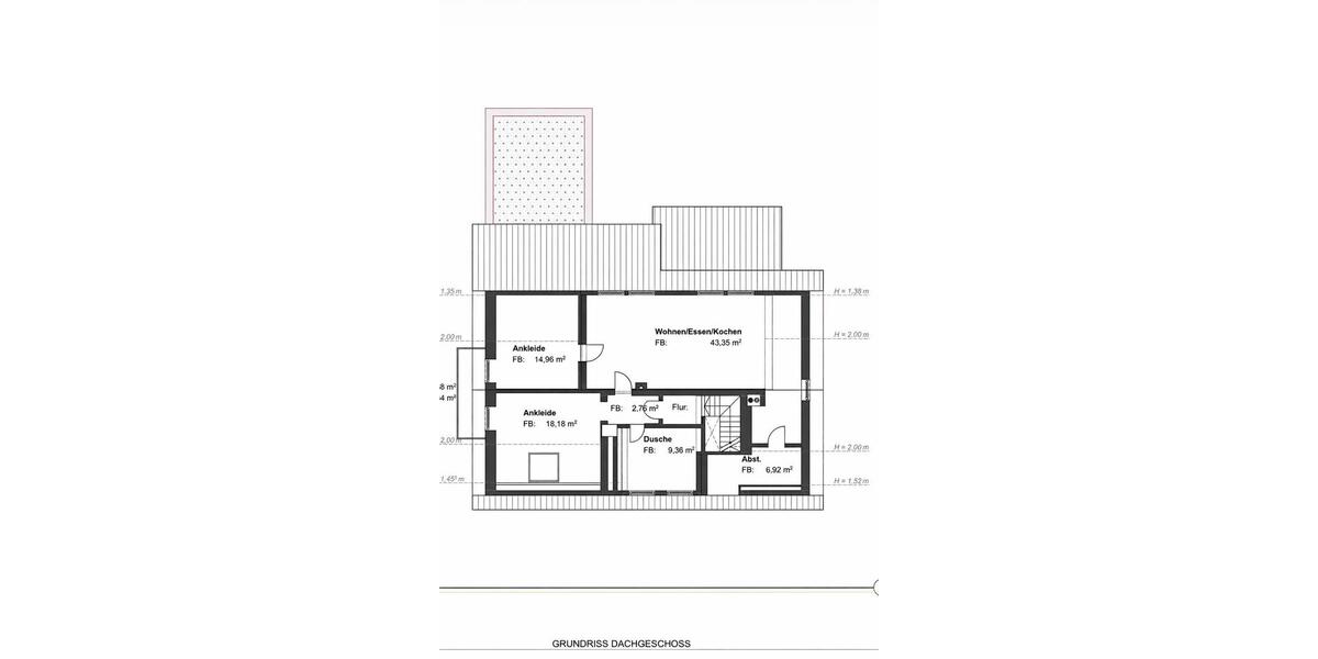 Dachgeschoßwohnung Wabern - 3 Zimmer, 95 m&sup2;, 950&euro; | Angebot:25997870