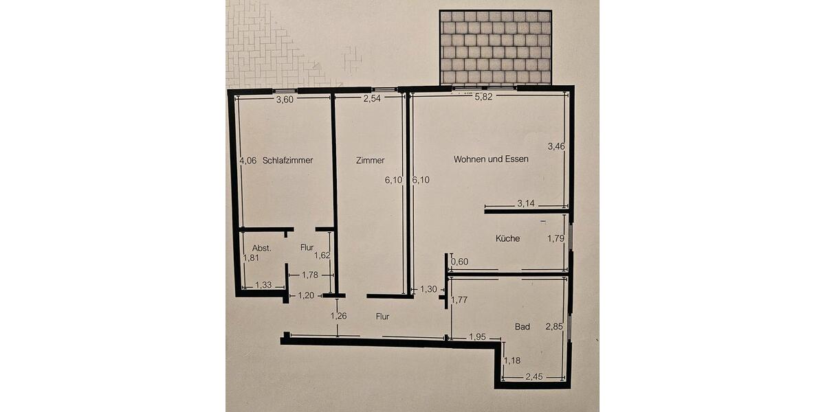 Etagenwohnung Magdeburg Ottersleben - 3 Zimmer, 9 m&sup2;, 1.230&euro; | Angebot:25105306