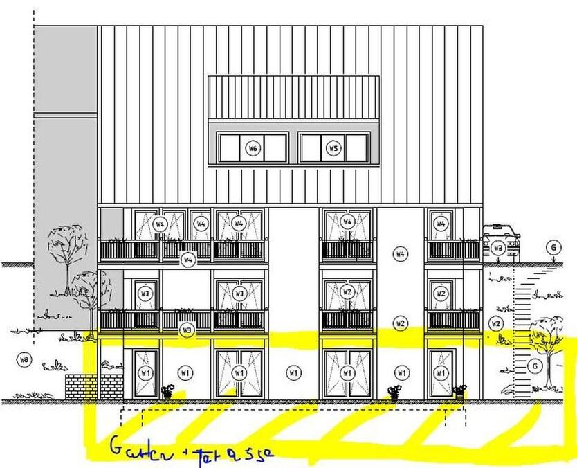 Energetisch neu sanierte 3,5 Zi. Wohnung inkl. Garten