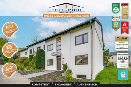 GEMEINSAM MIETEN: Zwei 3-Zimmer-Wohnungen im OGDG mit Balkon und Dachterrasse in KA-Durlach