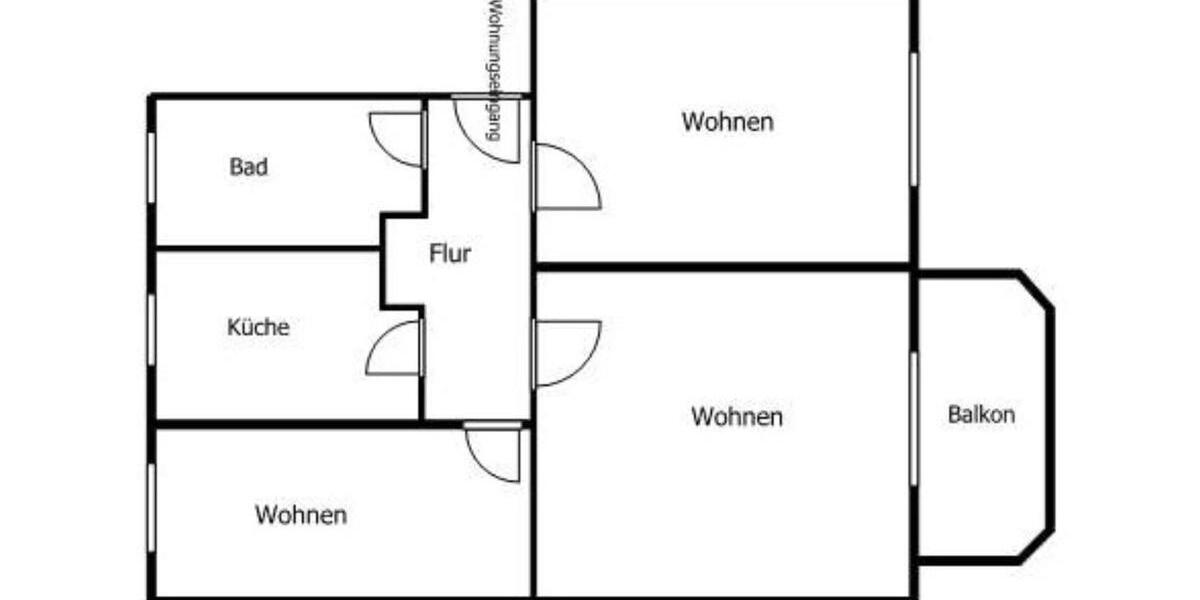 Hochparterre Adorf/Vogtland Vogtland - 3 Zimmer, 62 m&sup2;, 310&euro; | Angebot:24918240