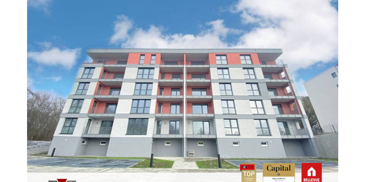 ***Moderne 1 Raumwohnung mit 2 Balkonen und Fußbodenheizung*** 1 zimmer