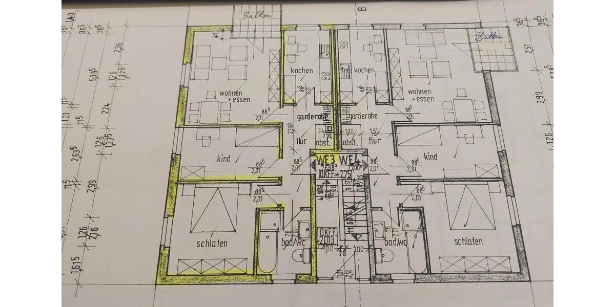 Etagenwohnung Lage - 3 Zimmer, 77 m&sup2;, 434&euro; | Angebot:26483925