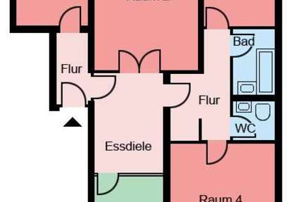 Wohnung zum Mieten in Unna 659 € 86.03 m²