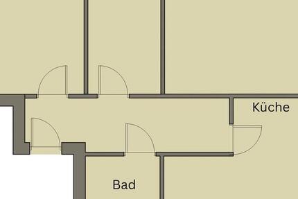 Kernsanierte Wohnung in 7-Parteienhaus – Erstbezug nach Sanierung zimmer