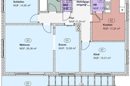 Wohnung Wurster Nordseeküste - 4 Zimmer, 118 m&sup2;, 1.150&euro; | Angebot:24687888