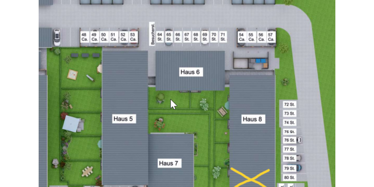 Erdgeschoßwohnung Landau an der Isar - 2 Zimmer, 55 m&sup2;, 695&euro; | Angebot:25834044