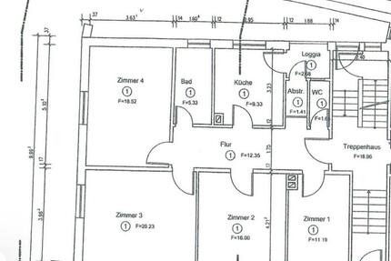 Wohnung Stuttgart Stuttgart-West - 4 Zimmer, 108 m&sup2;, 1.450&euro; | Angebot:26701934