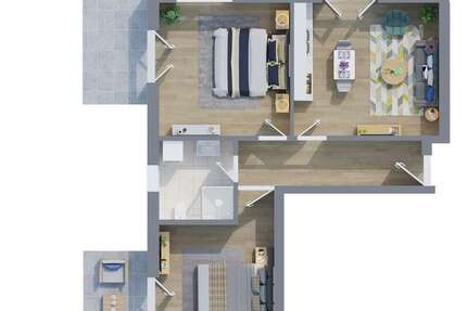 Wohnung Scharbeutz - 3 Zimmer, 87 m&sup2;, 1.740&euro; | Angebot:26151822