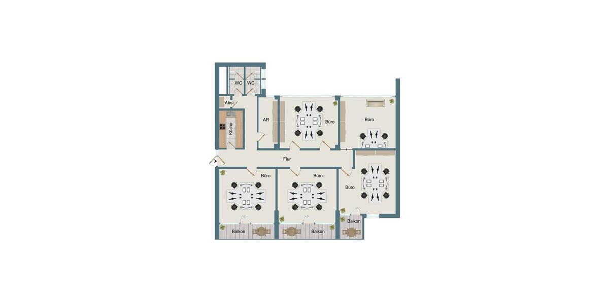 Gewerbeobjekt Oldenburg Dobbenviertel - 995&euro; | Angebot:24574177