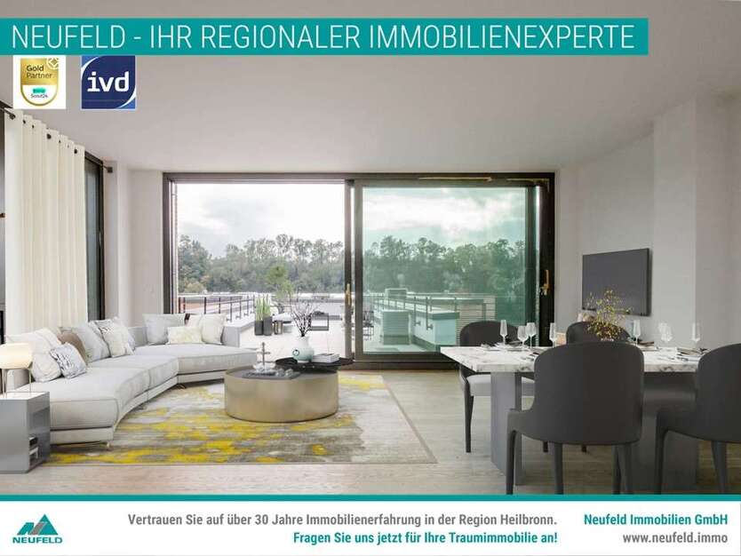 Wohnung zum Mieten in Kochersteinsfeld 1.159 € 98.04 m²