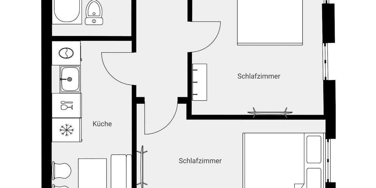 Wohnen auf Zeit in Meißen 1.000 € 2 zimmer