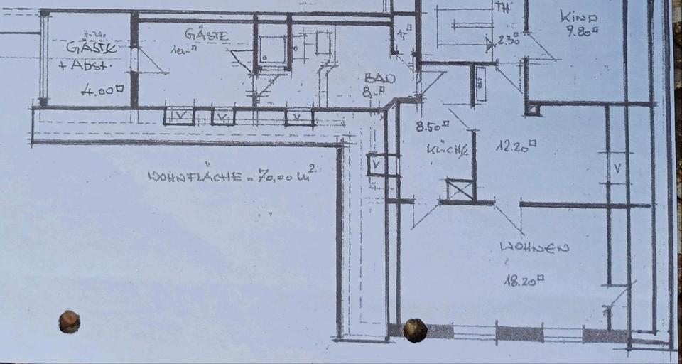 Dachgeschoßwohnung Fürstenau - 3 Zimmer, 77 m&sup2;, 710&euro; | Angebot:24842288