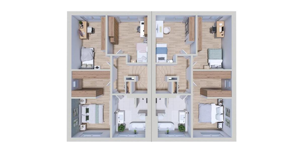 Doppelhaushälfte Staßfurt - 4 Zimmer, 120 m&sup2;, 1.380&euro; | Angebot:25063889