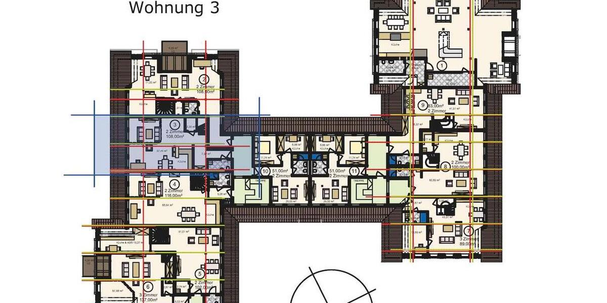 Etagenwohnung Hanstedt - 2 Zimmer, 104 m&sup2;, 1.295&euro; | Angebot:25378867
