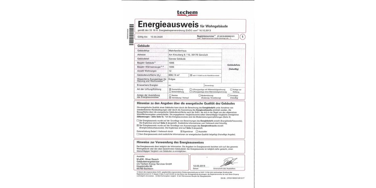 Dachgeschoßwohnung Biederitz - 2 Zimmer, 64 m&sup2;, 414&euro; | Angebot:23711267