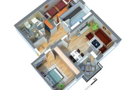 Wohnung Tutzing - 3 Zimmer, 74 m&sup2;, 1.180&euro; | Angebot:26025578