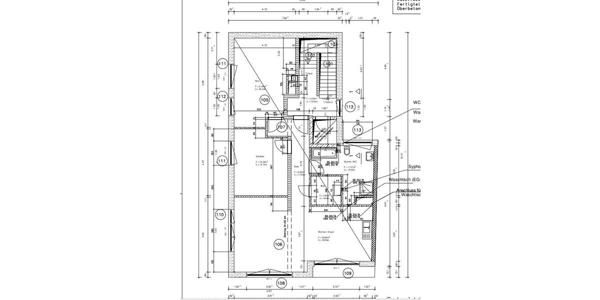 Etagenwohnung Schwaigern - 3 Zimmer, 104 m&sup2;, 1.248&euro; | Angebot:26704416