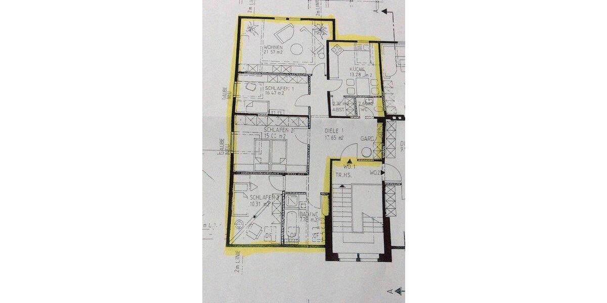 Dachgeschoßwohnung Bad Berleburg - 4 Zimmer, 104 m&sup2;, 750&euro; | Angebot:26676699