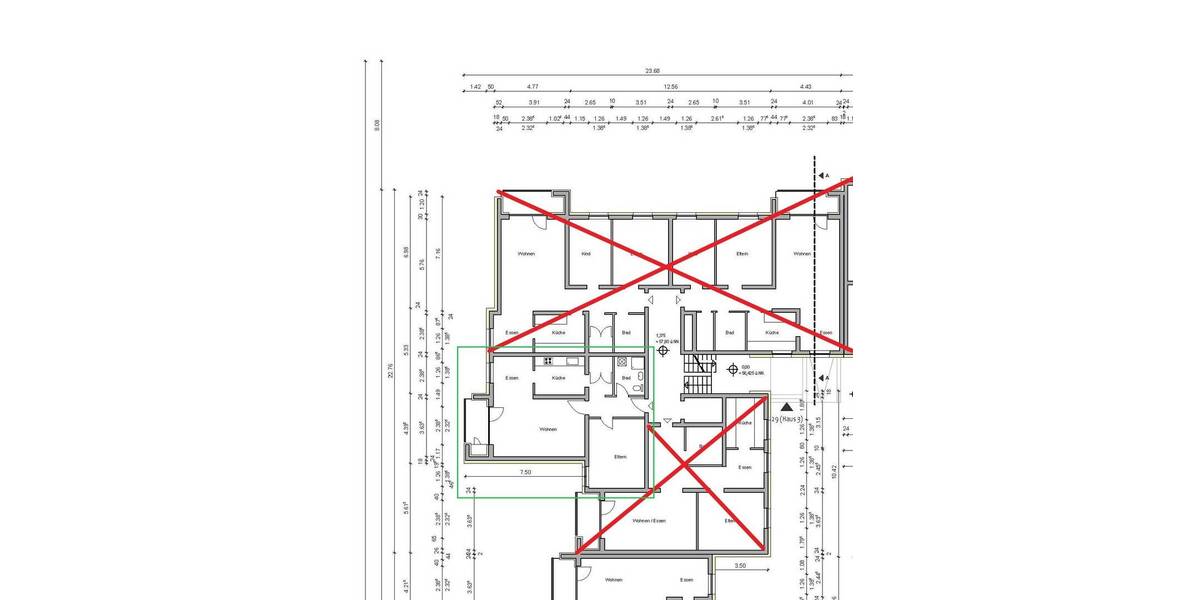 Etagenwohnung Harrislee - 2 Zimmer, 64 m&sup2;, 710&euro; | Angebot:26833829