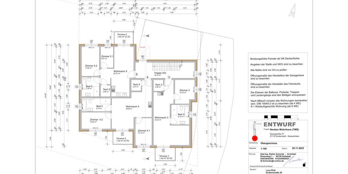 Etagenwohnung Duderstadt - 3 Zimmer, 65 m&sup2;, 850&euro; | Angebot:24593074