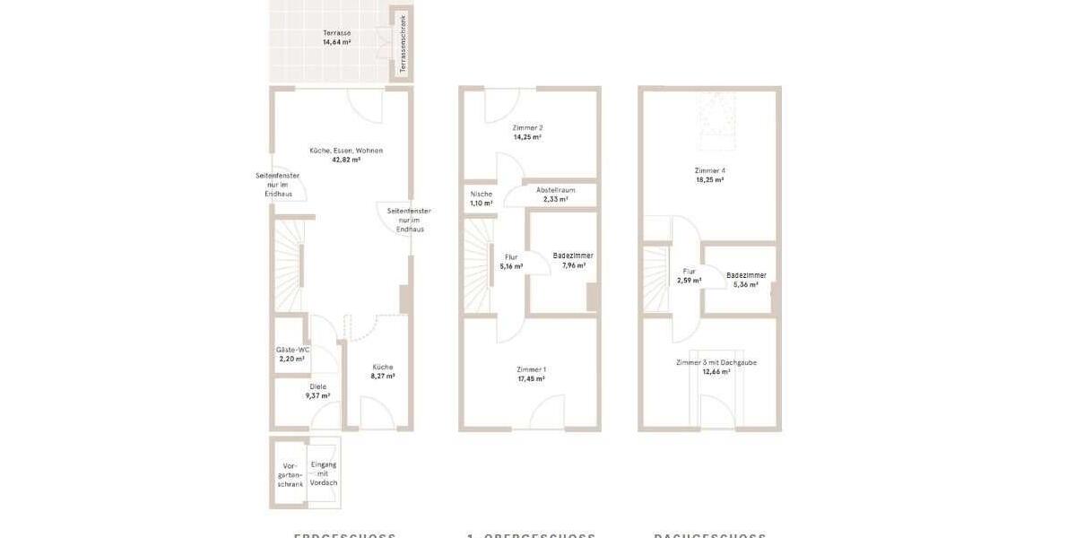 Reihenhaus Kerpen Balkhausen - 5 Zimmer, 145 m&sup2;, 2.350&euro; | Angebot:25449520