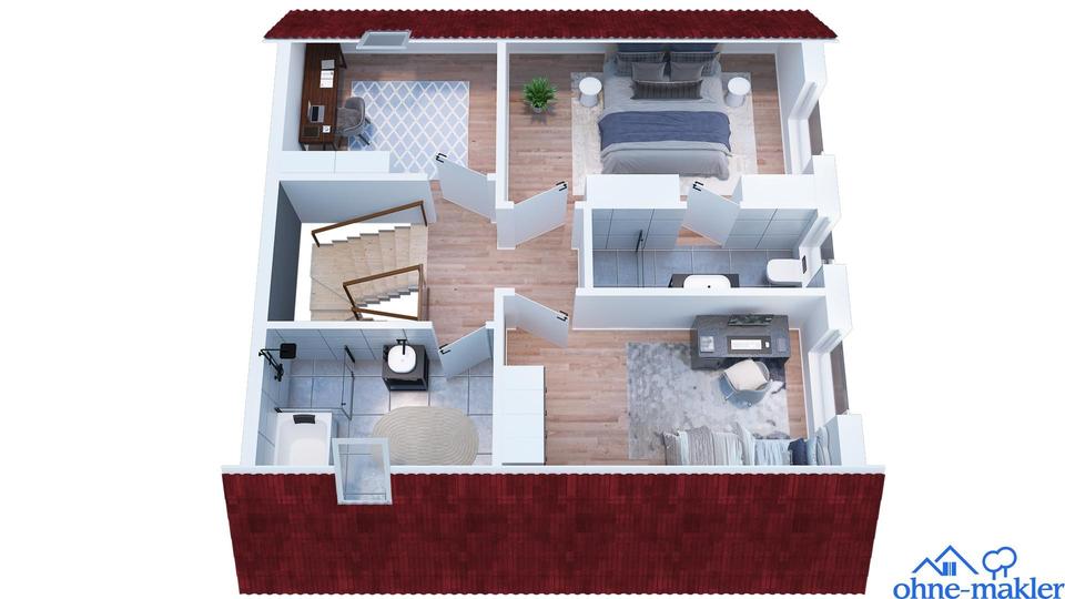 Doppelhaushälfte Bad Fallingbostel - 4 Zimmer, 101 m&sup2;, 1.195&euro; | Angebot:23653456