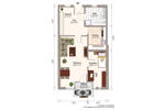 Etagenwohnung Bautzen Nadelwitz - 2 Zimmer, 56 m&sup2;, 337&euro; | Angebot:26799427