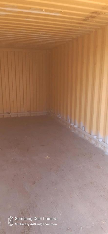 Container zu vermieten See Container 20 Fuß