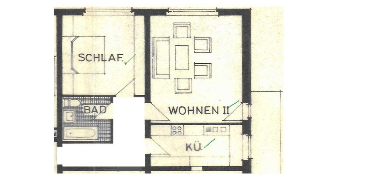 Etagenwohnung Bad Fallingbostel - 2 Zimmer, 70 m&sup2;, 600&euro; | Angebot:26476832