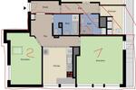 Dachgeschoßwohnung Wuppertal Elberfeld - 2 Zimmer, 80 m&sup2;, 792&euro; | Angebot:26580745