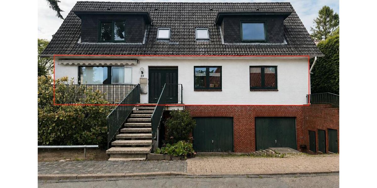 Erdgeschoßwohnung Flensburg - 3 Zimmer, 115 m&sup2;, 860&euro; | Angebot:26683835