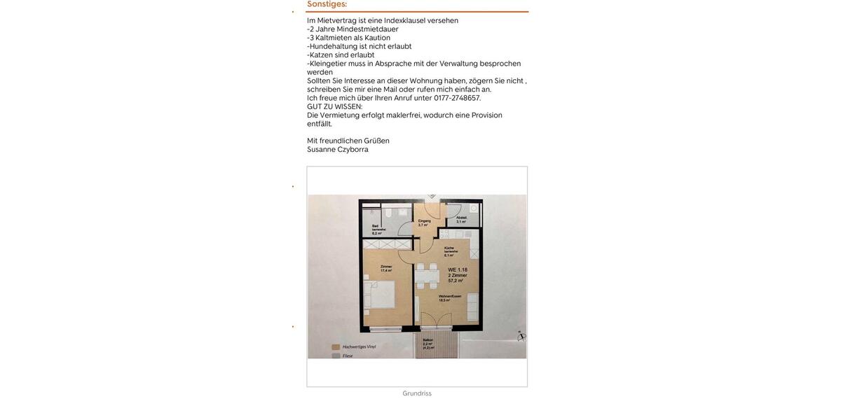 Etagenwohnung Panketal - 2 Zimmer, 57 m&sup2;, 1.290&euro; | Angebot:26343048
