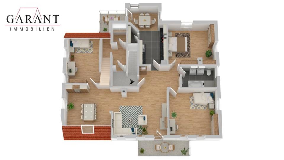 Etagenwohnung Horb am Neckar - 5 Zimmer, 139 m&sup2;, 1.140&euro; | Angebot:24563644