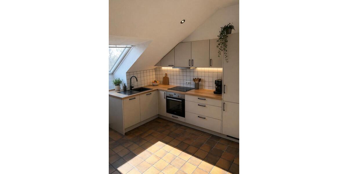 Dachgeschoßwohnung Duisburg Ruhrort - 4 Zimmer, 100 m&sup2;, 500&euro; | Angebot:26190200