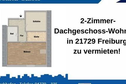 Wohnung Freiburg (Elbe) - 2 Zimmer, 48 m&sup2;, 350&euro; | Angebot:26277670
