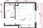 Etagenwohnung München Ramersdorf-Perlach - 1 Zimmer, 27 m&sup2;, 1.195&euro; | Angebot:26602927