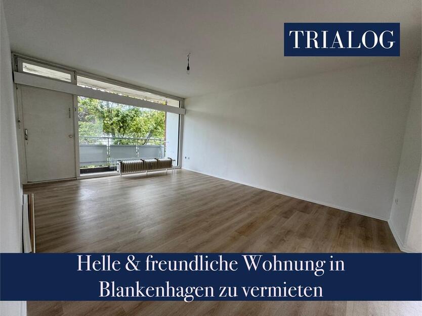 Helle & freundliche Wohnung in Blankenhagen zu vermieten