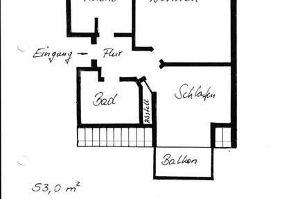 Wohnung Zehdenick - 2 Zimmer, 53 m&sup2;, 469&euro; | Angebot:25264280
